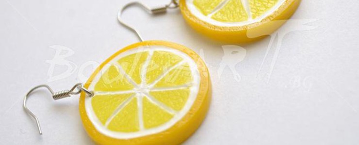 Обеци лимончета